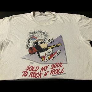 Sold my soul to rock N roll shirt